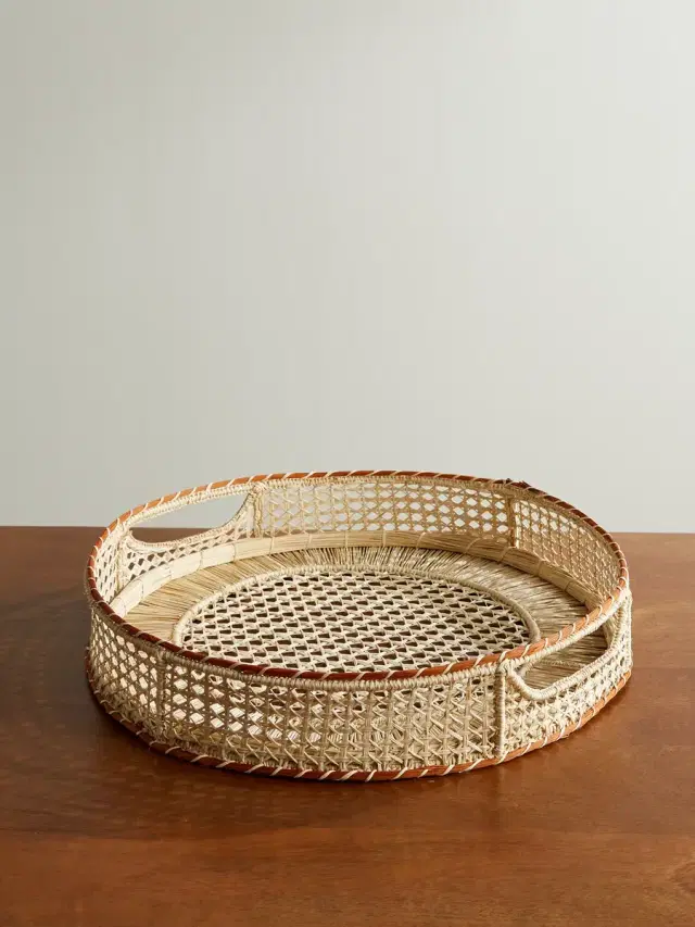 La DoubleJ Raffia Tray - Men