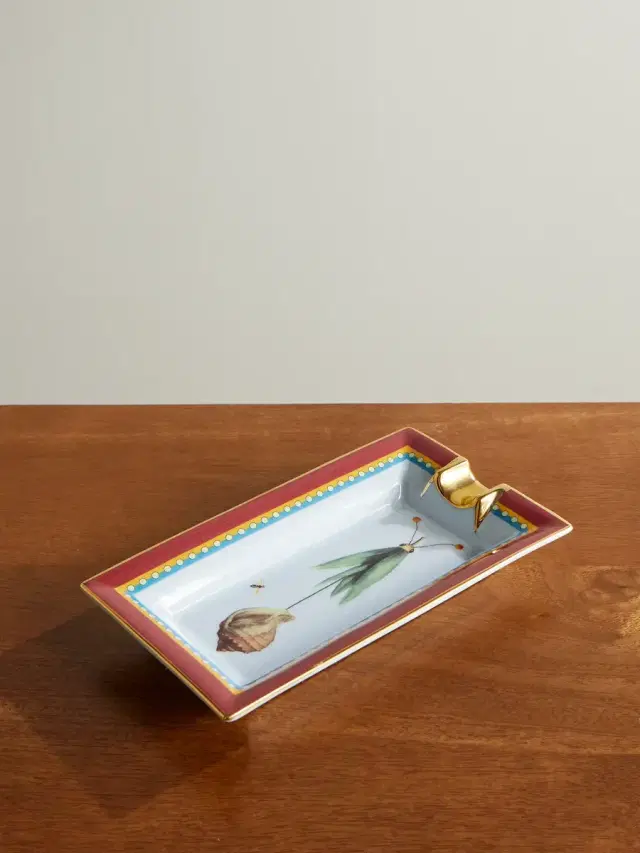 La DoubleJ Beto Val Leaftrail Painted Porcelain Incense Holder - Men