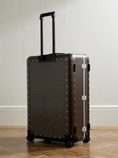 FPM Milano Bank Spinner 76cm Leather-Trimmed Polycarbonate and Aluminium Suitcase - Men | Thumbnail 4 FPM Milano Bank Spinner 76cm Leather-Trimmed Polycarbonate and Aluminium Suitcase - Men | Thumbnail 4