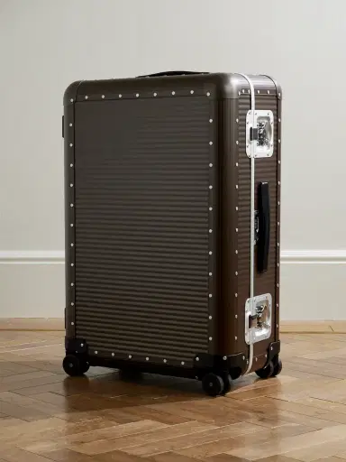 FPM Milano Bank Spinner 76cm Leather-Trimmed Polycarbonate and Aluminium Suitcase - Men | Thumbnail 1 FPM Milano Bank Spinner 76cm Leather-Trimmed Polycarbonate and Aluminium Suitcase - Men | Thumbnail 1