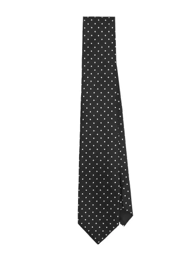 Tom Ford 8cm Polka-Dot Embroidered Silk Tie - Men | Thumbnail 1 Tom Ford 8cm Polka-Dot Embroidered Silk Tie - Men | Thumbnail 1