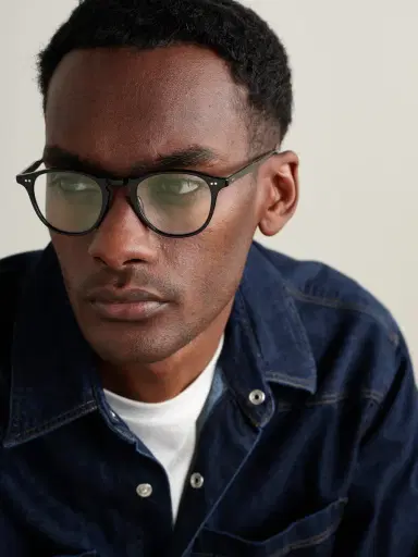 Garrett Leight California Optical Hampton Round-Frame Acetate and Silver-Tone Optical Glasses - Men | Thumbnail 2 Garrett Leight California Optical Hampton Round-Frame Acetate and Silver-Tone Optical Glasses - Men | Thumbnail 2