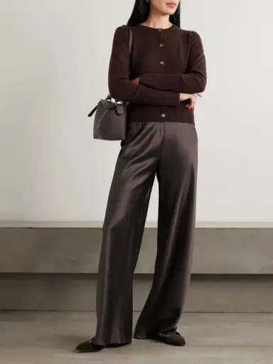 La Ligne Colby Satin Wide-leg Pants | Thumbnail 2 La Ligne Colby Satin Wide-leg Pants | Thumbnail 2
