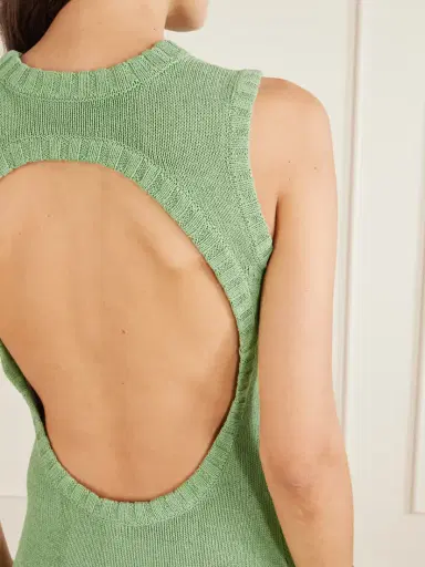 SIR. Lula Open-back Knitted Maxi Dress | Thumbnail 5