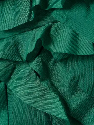 Aje Allairie Strapless Ruffled Shirred Faille Gown | Thumbnail 4 Aje Allairie Strapless Ruffled Shirred Faille Gown | Thumbnail 4