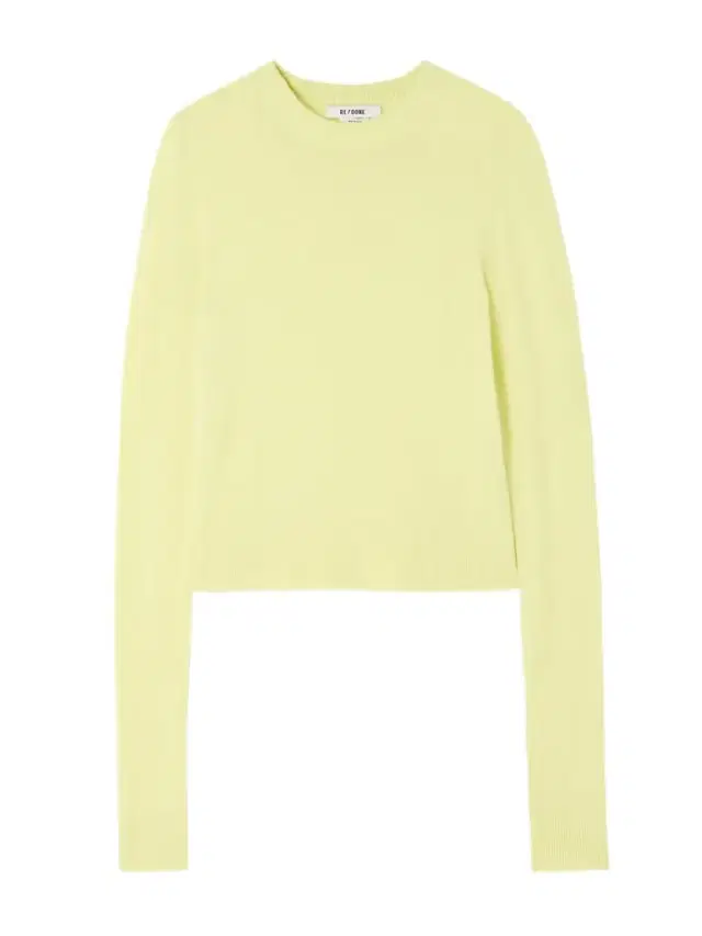 Frayed Cashmere Sweater
