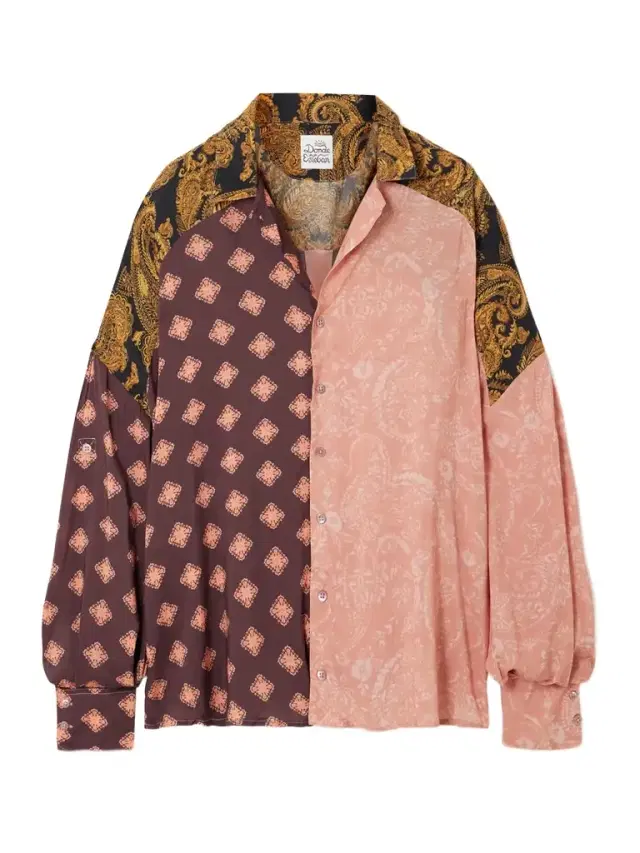 Estrellitas Printed Crepe Shirt