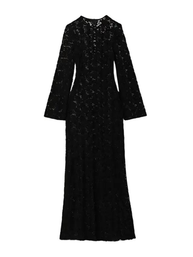 Della Crocheted Cotton Maxi Dress