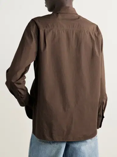 Nili Lotan Amante Cotton-poplin Shirt | Thumbnail 4 Nili Lotan Amante Cotton-poplin Shirt | Thumbnail 4