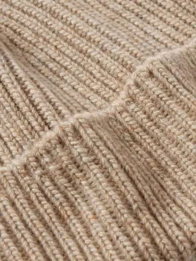 Johnstons of Elgin Ribbed Cashmere Beanie | Thumbnail 3 Johnstons of Elgin Ribbed Cashmere Beanie | Thumbnail 3
