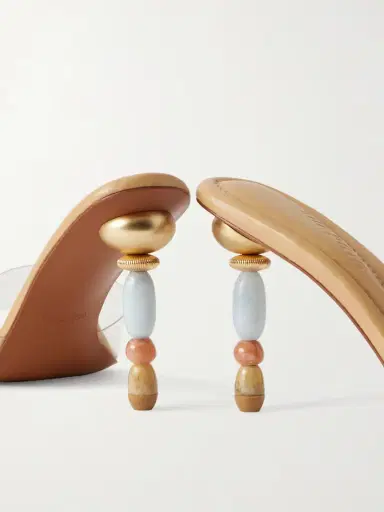 Cult Gaia Mahina Pvc Mules | Thumbnail 5 Cult Gaia Mahina Pvc Mules | Thumbnail 5