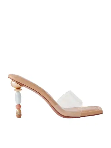 Cult Gaia Mahina Pvc Mules | Thumbnail 1 Cult Gaia Mahina Pvc Mules | Thumbnail 1
