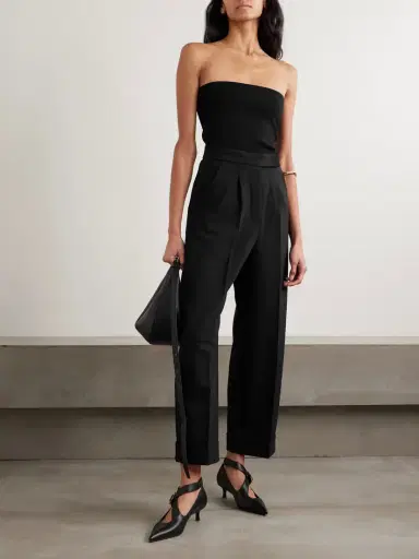 Max Mara Pleated Wool-blend Wide-leg Pants | Thumbnail 2 Max Mara Pleated Wool-blend Wide-leg Pants | Thumbnail 2