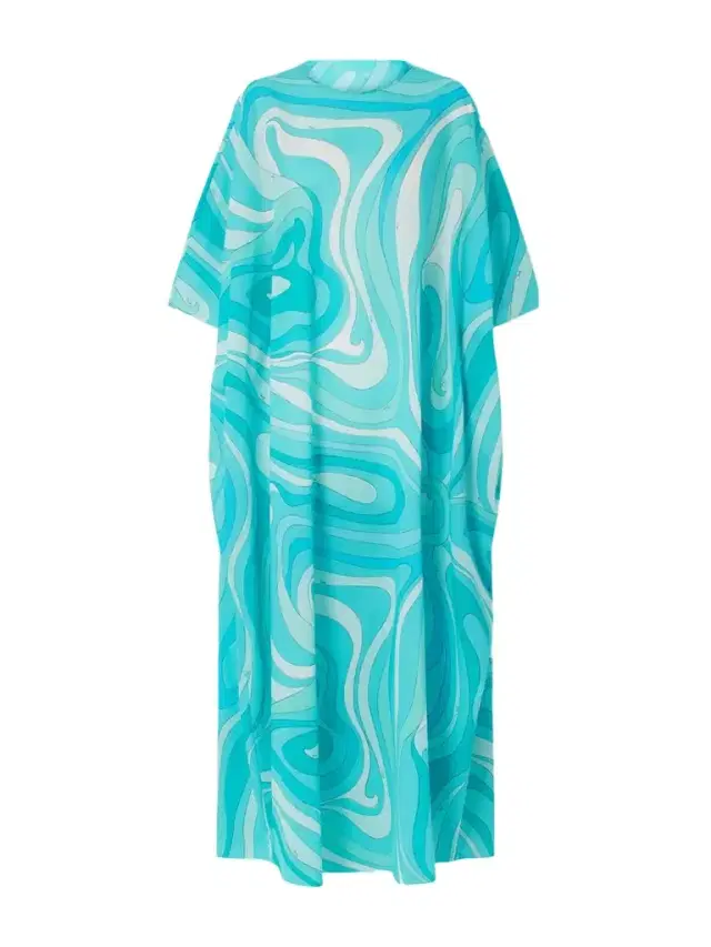 Printed Cotton-voile Kaftan