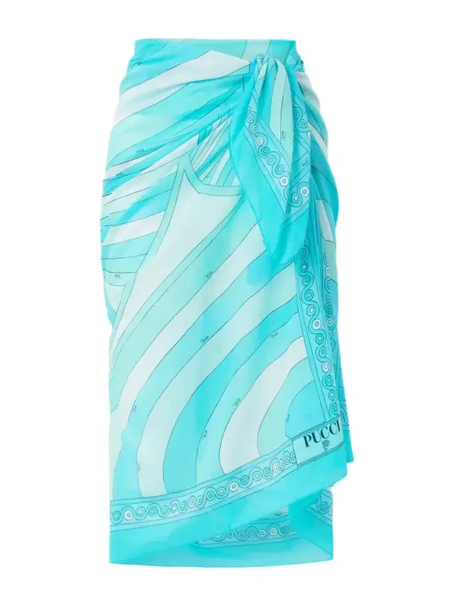 Printed Cotton-voile Pareo