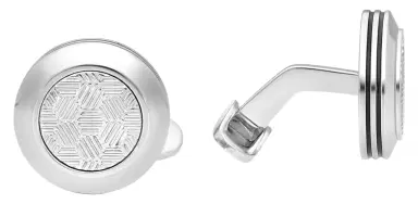 Chopard Chopard Classic Palladium-Plated Steel Mens Cufflinks by The Solist | Thumbnail 2