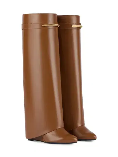 Givenchy Women's Shark Boots in Leather - Tan - Size 12 | Thumbnail 2 Givenchy Women's Shark Boots in Leather - Tan - Size 12 | Thumbnail 2