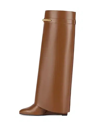 Givenchy Women's Shark Boots in Leather - Tan - Size 12 | Thumbnail 3 Givenchy Women's Shark Boots in Leather - Tan - Size 12 | Thumbnail 3
