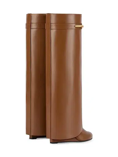 Givenchy Women's Shark Boots in Leather - Tan - Size 12 | Thumbnail 4 Givenchy Women's Shark Boots in Leather - Tan - Size 12 | Thumbnail 4