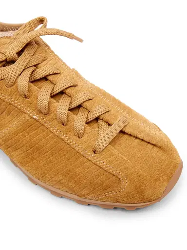 Jacquemus Women's Les Tennis Textured Suede Sneakers - Camel | Thumbnail 5 Jacquemus Women's Les Tennis Textured Suede Sneakers - Camel | Thumbnail 5