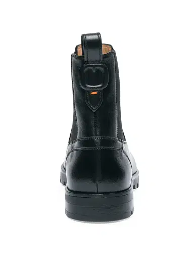 Santoni Women's Jean Leather Chelsea Booties - Black - Size 12 | Thumbnail 7 Santoni Women's Jean Leather Chelsea Booties - Black - Size 12 | Thumbnail 7