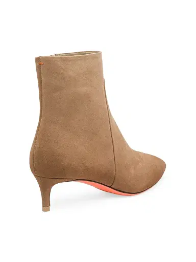 Santoni Women's Suede Ankle Boots - Brown - Size 11 | Thumbnail 3 Santoni Women's Suede Ankle Boots - Brown - Size 11 | Thumbnail 3