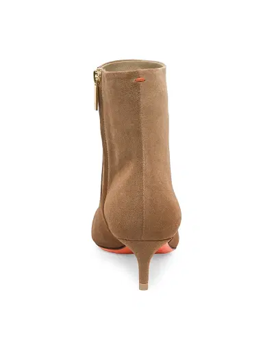 Santoni Women's Suede Ankle Boots - Brown - Size 11 | Thumbnail 8 Santoni Women's Suede Ankle Boots - Brown - Size 11 | Thumbnail 8