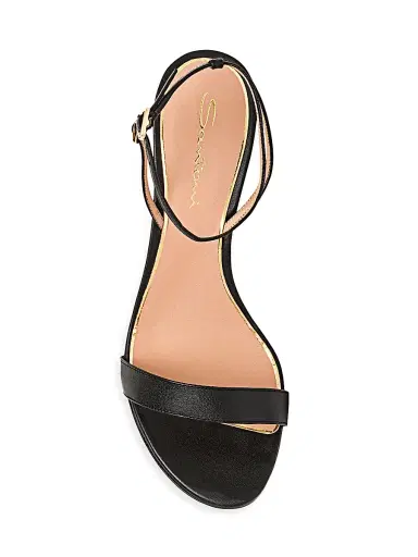 Santoni Women's Strappy Leather Stiletto Sandals | Thumbnail 4