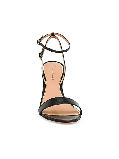 Santoni Women's Strappy Leather Stiletto Sandals | Thumbnail 5
