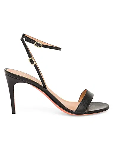 Santoni Women's Strappy Leather Stiletto Sandals | Thumbnail 1