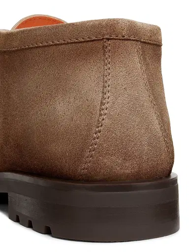 Santoni Men's Rock Suede Chukka Boots - Brown - Size 13 | Thumbnail 5 Santoni Men's Rock Suede Chukka Boots - Brown - Size 13 | Thumbnail 5
