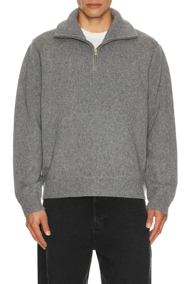 Wool Zip Sweater