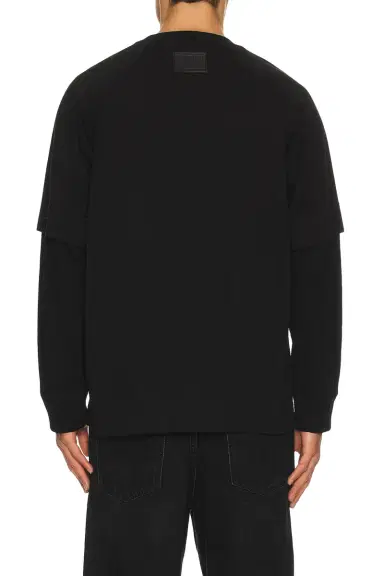 Helmut Lang Double Layer Waffle T-Shirt | Thumbnail 4 Helmut Lang Double Layer Waffle T-Shirt | Thumbnail 4