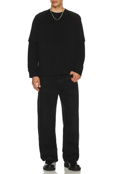 Helmut Lang Double Layer Waffle T-Shirt | Thumbnail 5 Helmut Lang Double Layer Waffle T-Shirt | Thumbnail 5