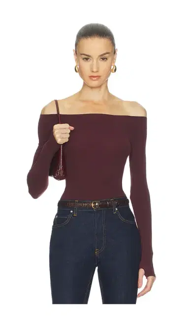 Commando Ballet Off-shoulder Bodysuit | Thumbnail 1 Commando Ballet Off-shoulder Bodysuit | Thumbnail 1