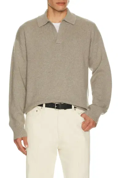 Helmut Lang Brushed Polo | Thumbnail 3