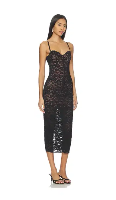 Fleur du Mal Charlotte Lace Dress | Thumbnail 2