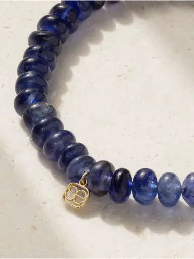 Sydney Evan Cosmos 14-karat Gold, Sapphire And Diamond Bracelet | Thumbnail 3