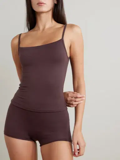 ÉTERNE Stretch-modal Jersey Tank | Thumbnail 2