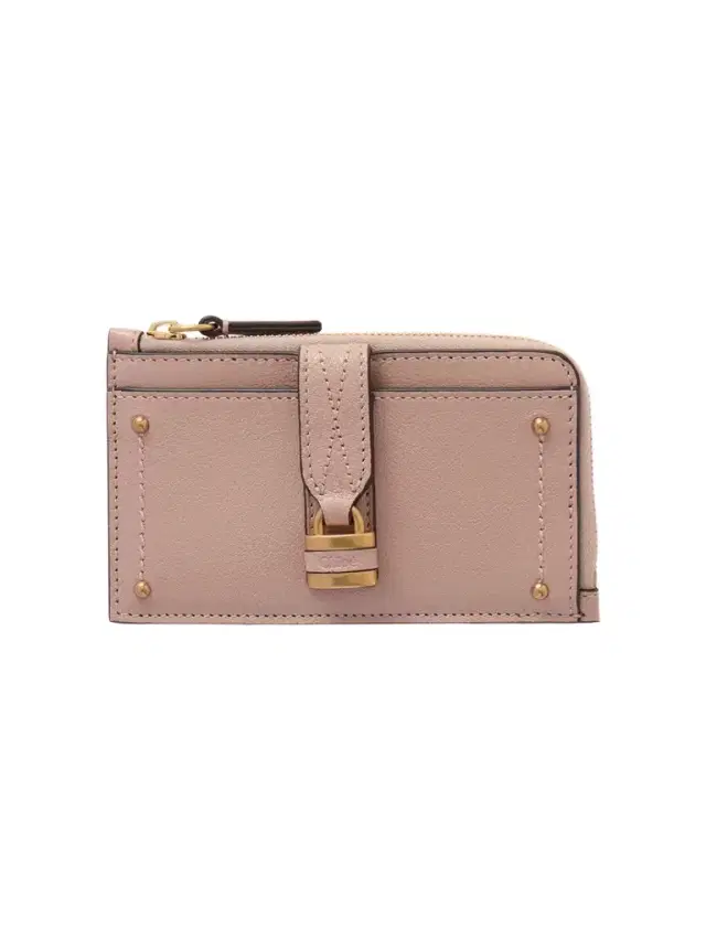 Chloé Paddington Embellished Textured-leather Cardholder
