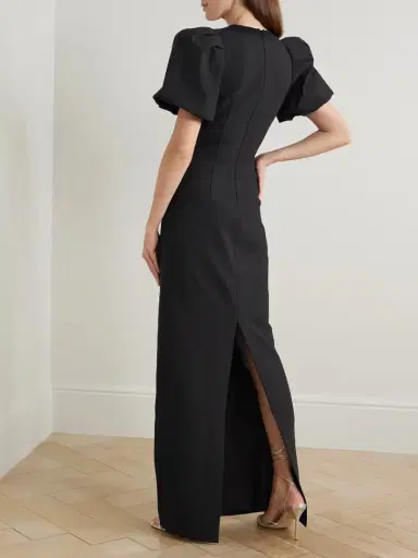 Rebecca Vallance Zephyr Embellished Crepe Gown | Thumbnail 3