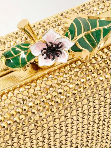 Bottega Veneta Knot Embellished Metallic Leather Clutch | Thumbnail 4 Bottega Veneta Knot Embellished Metallic Leather Clutch | Thumbnail 4