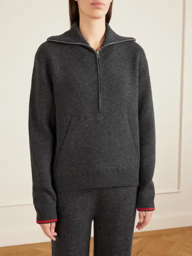 Gucci Striped Wool-blend Half-zip Polo Sweater | Thumbnail 3 Gucci Striped Wool-blend Half-zip Polo Sweater | Thumbnail 3