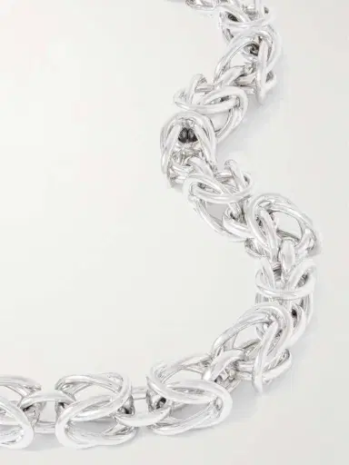 TOTEME Byzantine Rhodium-plated Necklace | Thumbnail 4 TOTEME Byzantine Rhodium-plated Necklace | Thumbnail 4