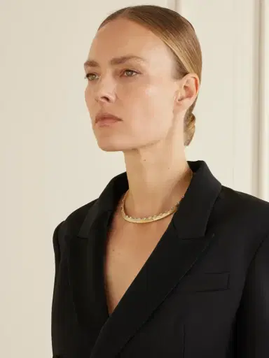 Nikos Koulis Me 18-karat Gold Diamond Necklace | Thumbnail 2 Nikos Koulis Me 18-karat Gold Diamond Necklace | Thumbnail 2