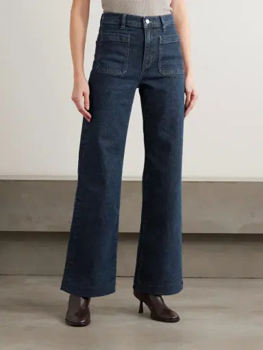 Frame The Refined High-rise Wide-leg Jeans | Thumbnail 3