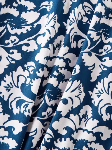 Emporio Sirenuse Adele Lotus Floral-print Cotton-twill Wide-leg Pants | Thumbnail 4 Emporio Sirenuse Adele Lotus Floral-print Cotton-twill Wide-leg Pants | Thumbnail 4