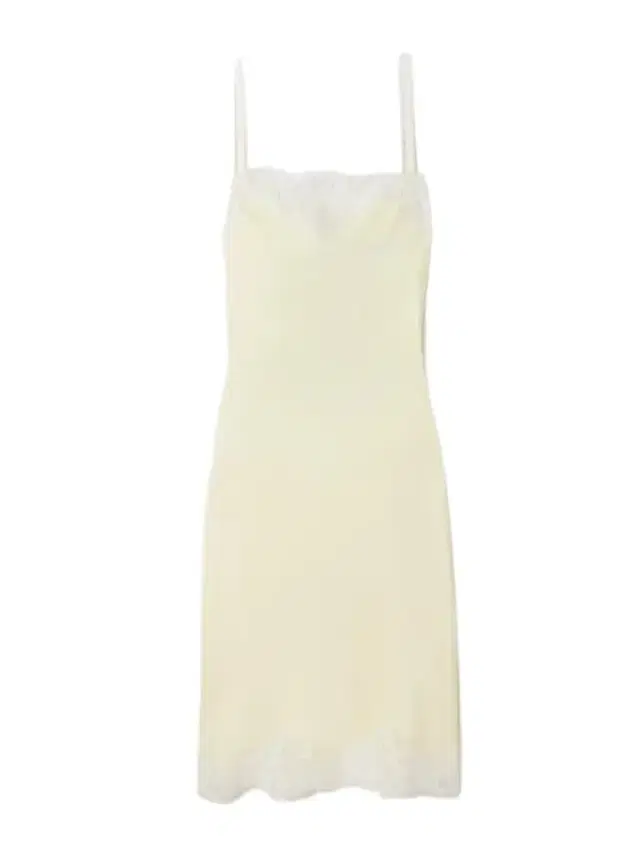 Iconic Lace-trimmed Satin Midi Dress