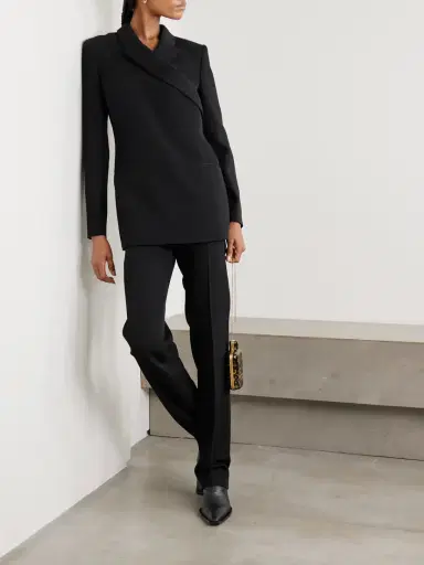 Calvin Klein Collection Mia Asymmetric Wool Blazer | Thumbnail 2 Calvin Klein Collection Mia Asymmetric Wool Blazer | Thumbnail 2