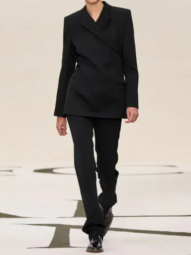 Calvin Klein Collection Mia Asymmetric Wool Blazer | Thumbnail 5 Calvin Klein Collection Mia Asymmetric Wool Blazer | Thumbnail 5